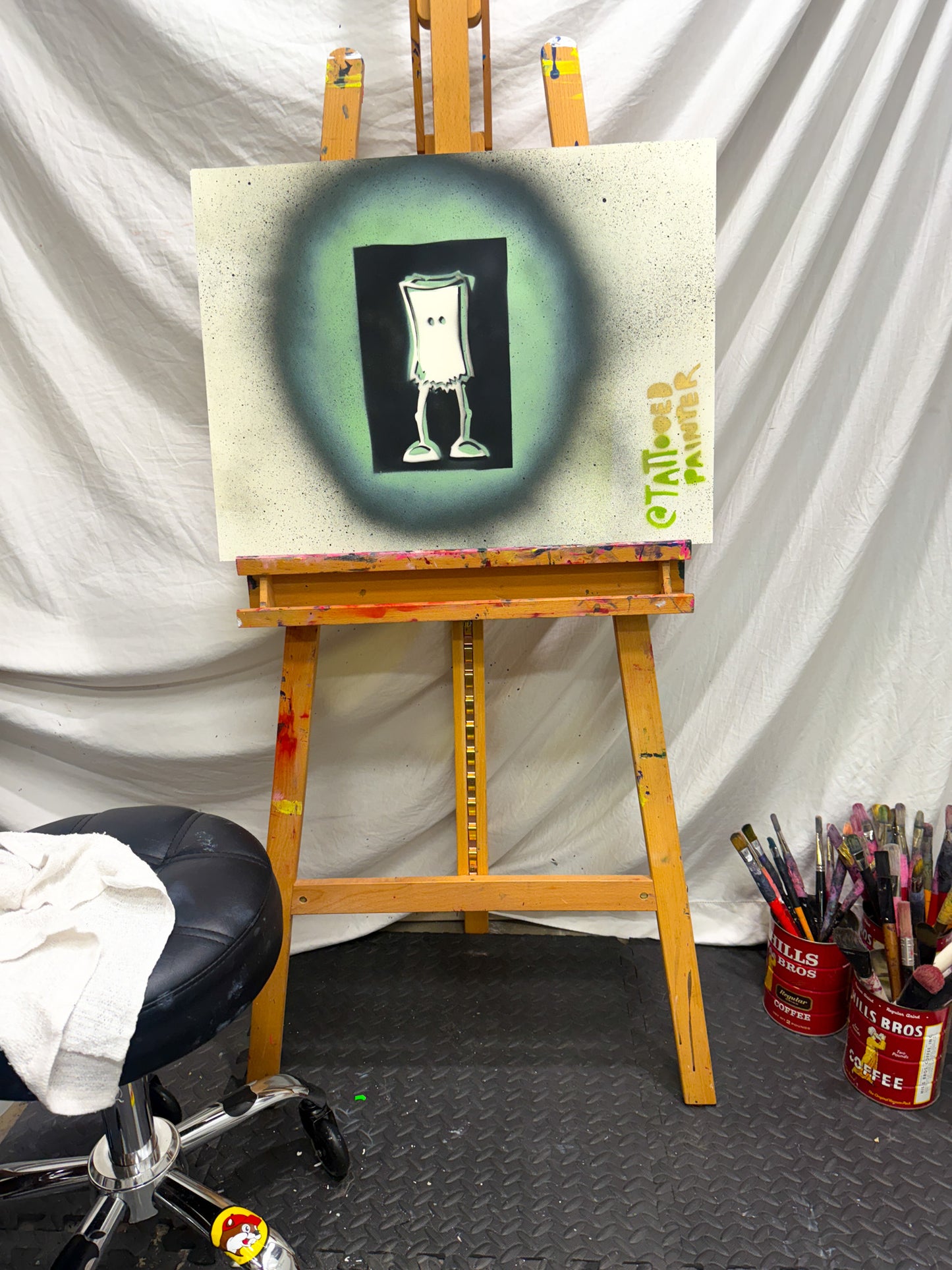 -SPLATTER PAPER BOY-**5/B**