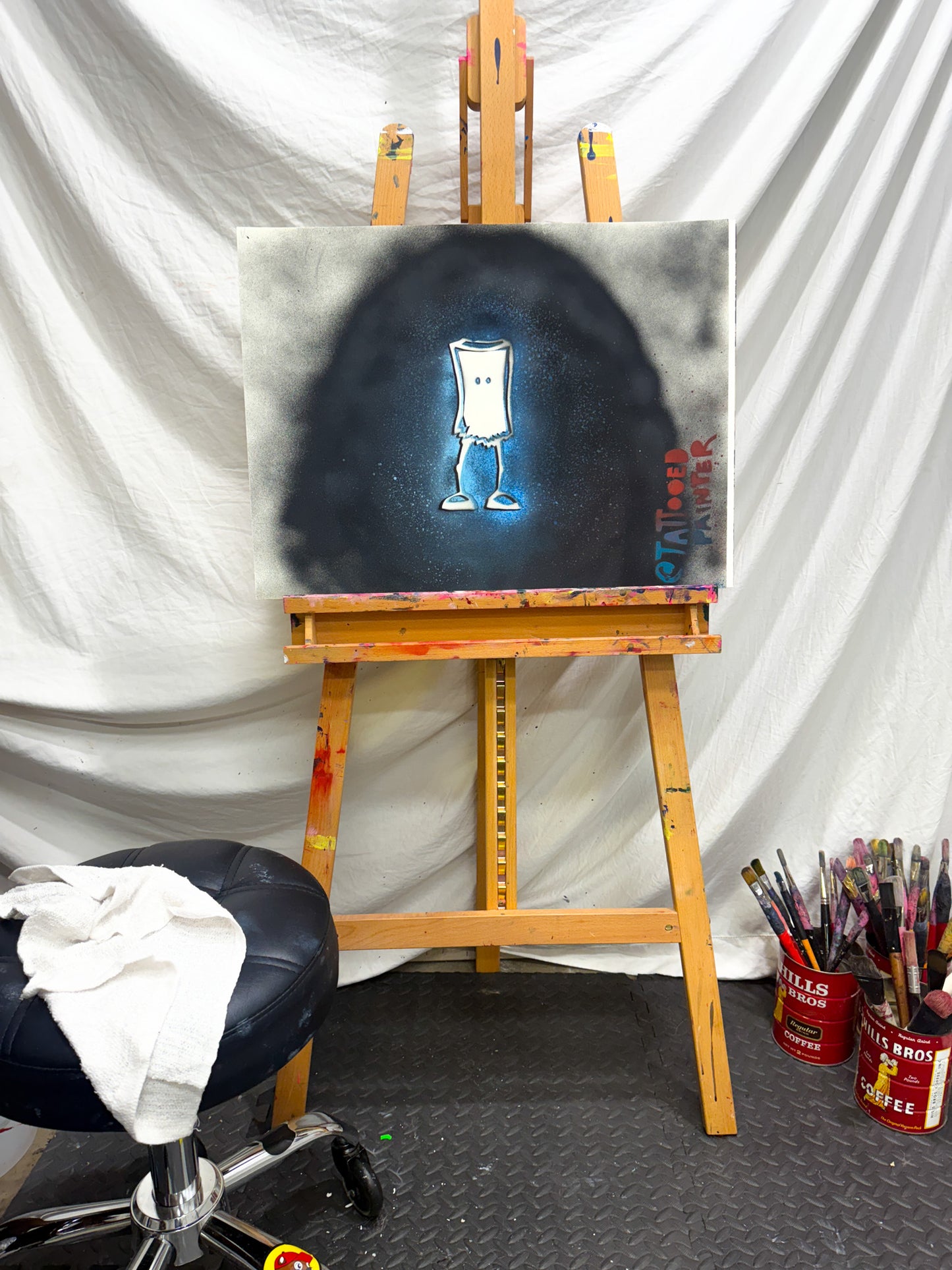 -SPLATTER PAPER BOY-**3/B**