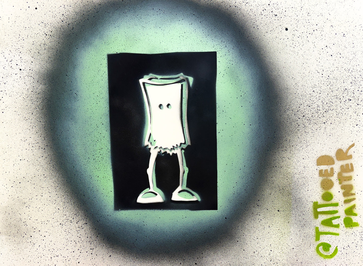 -SPLATTER PAPER BOY-**5/B**