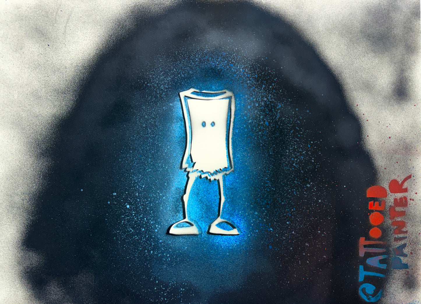 -SPLATTER PAPER BOY-**3/B**